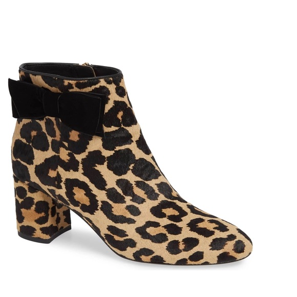 Kate Spade “Holly” Genuine Calf Hair Block Heel Booties, Size 6. Retail $358. - Picture 3 of 16